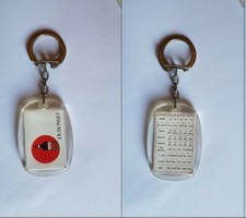 porte-clés Dubonnet, calendrier fêtes 1966-70 (pc)