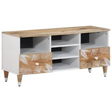 Meuble TV 100x33,5x46 cm bois