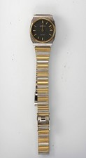 Montre Gruen Femme Argent Or