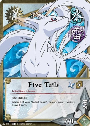 Five tails 1404 rare - five,