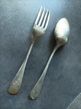 Couvert métal argenté