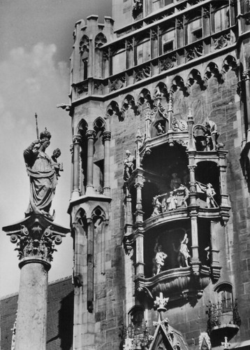 Allemagne munich glockenspiel - allemagne,