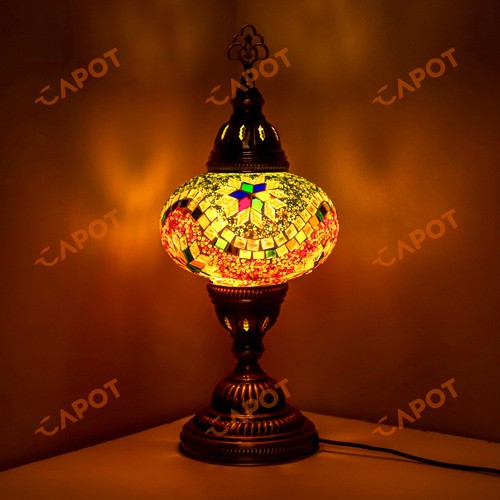 Lampe bureau mosaïque - de, en