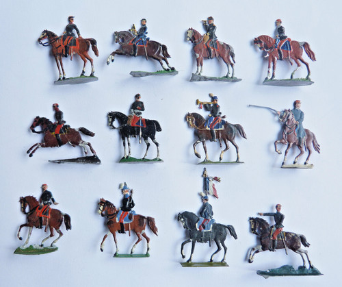 Plats étain zinnfiguren - plats,