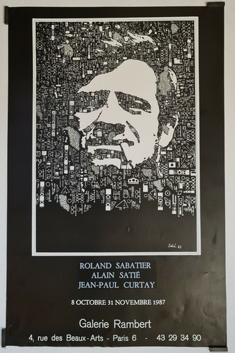 Satié galerie rambert - satié, 1987