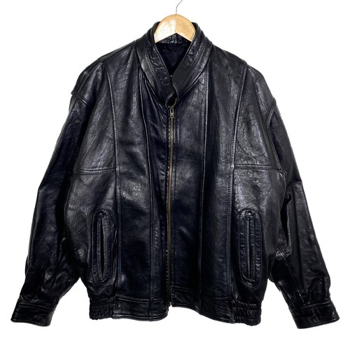 Blouson cuir noir - blouson,