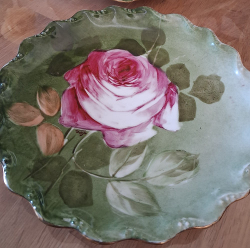 Deux assiettes vintage - deux,