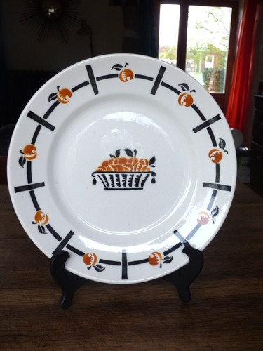 Ancien plat faïence de - plat,