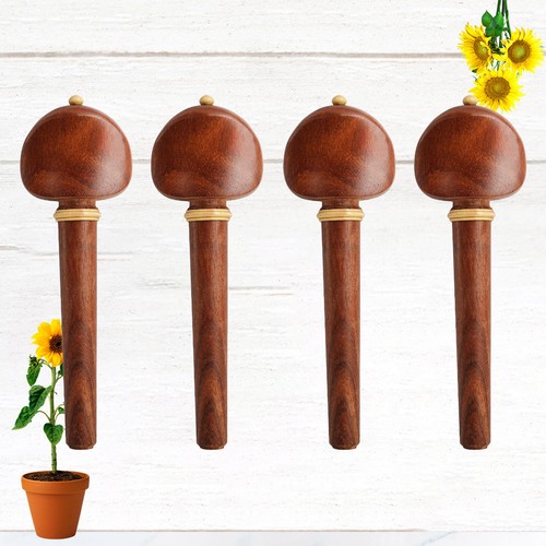 4pcs bois palissandre - 4pcs,
