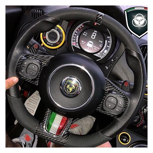 Couvre volant abarth 595 - couvre,