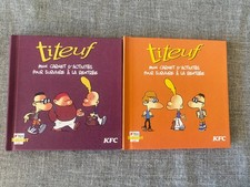 Lot de 2 livres - TITEUF - KFC