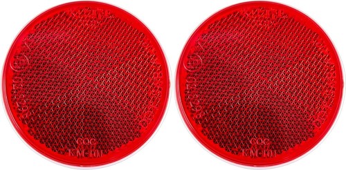 Pouce rond rouge - 2,