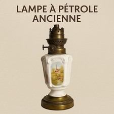 Lampe à pétrole ancienne –