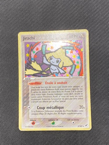 Carte pokémon jirachi 107 - pokémon, 9/107
