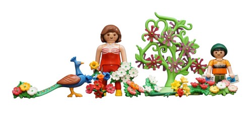 Playmobil femme pierre famille