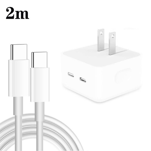 Chargeur usb dual 35w - pd,