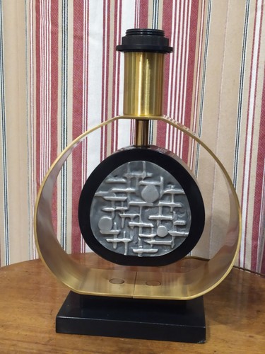 Lampe laiton doré - en,