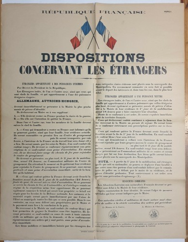 Dispositions concernant les