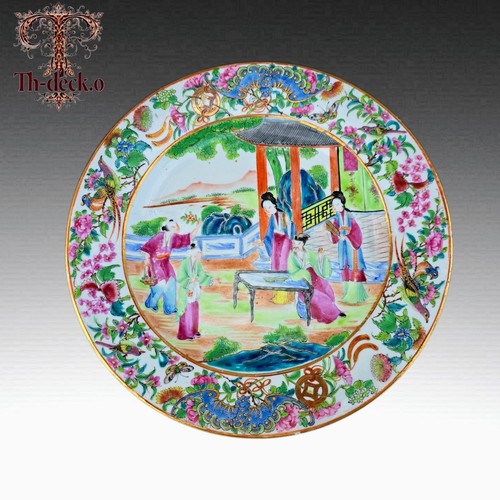 Chine canton assiette - canton,