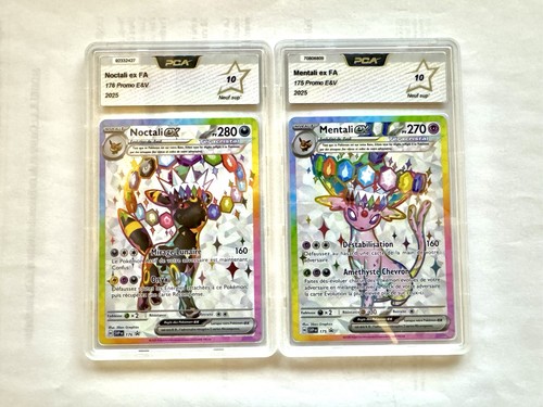 Lot cartes gradées - 2, 10