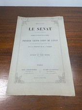 Livre sénat l empire - sénat, l'empire