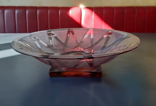 Coupe verlys verre - verre, taillé