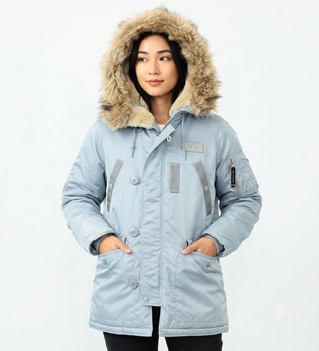 Veste parka femme alpha - parka,
