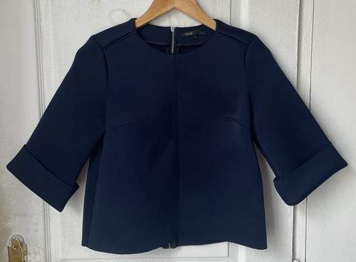 Maje haut bleu marine - bleu, noir
