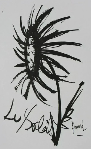 Bernard buffet le tournesol - buffet,