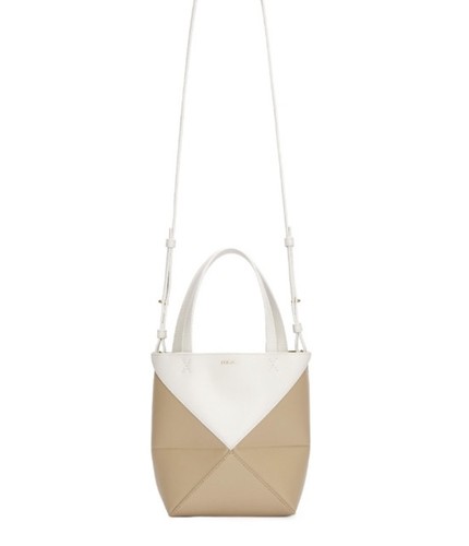 Loewe puzzle tote - tote, tan