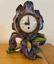 Pendule ancienne barbotine - pendule,