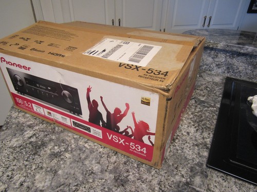 Pioneer vsx534 receiver - av,