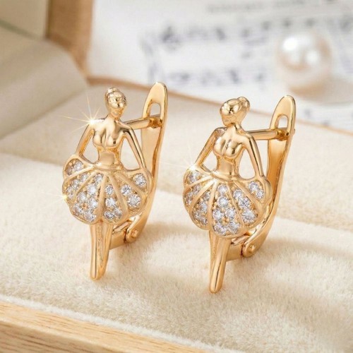 Boucles oreilles ballerine - boucles,