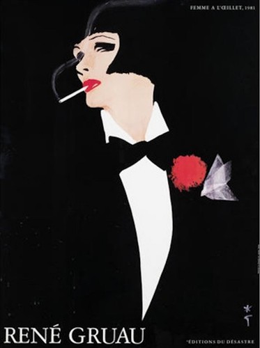 René gruau femme - femme, À