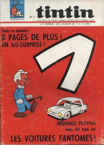 Tintin 937 prudence - tintin, n°937