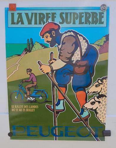Affiche vintage 80 la - 60, x