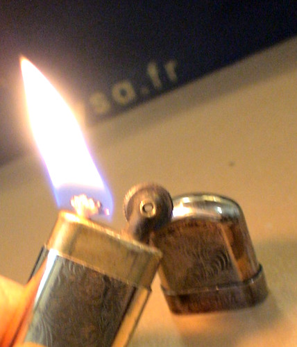 Briquet ancien brass - briquet, **