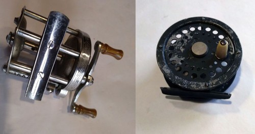 Moulinets pêche vintage - moulinets,