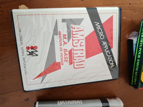 Amstrad base cassette - amstrad,
