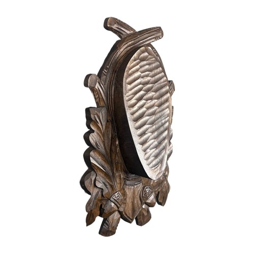 Ecusson bois pour trophée - de,
