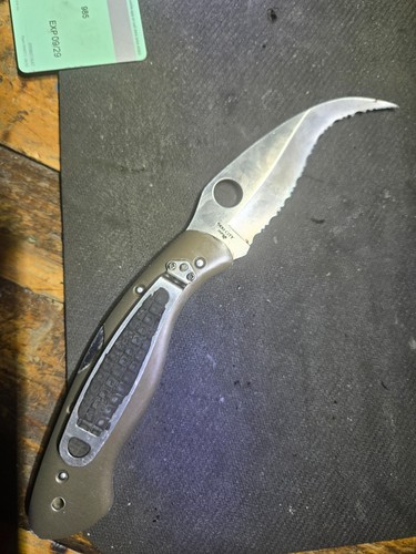Rare spyderco civilian - spyderco, tuffram