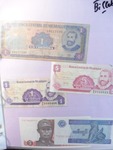 Lot ancien billet etranger - ,