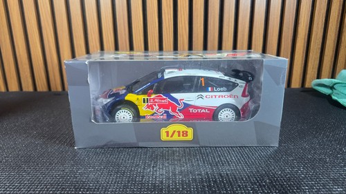 Citroen wrc loeb red - c4, bull
