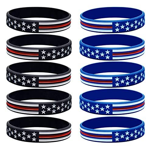 Dxcaicc silicone bracelets - silicone,