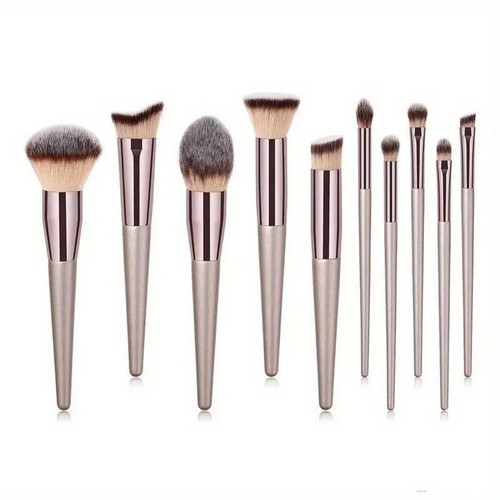 Pinceaux maquillage - , or