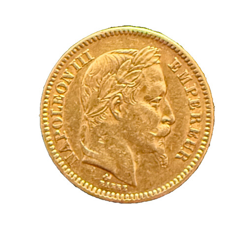 France 1862 gold francs - 20,