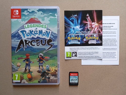 Jeu switch légendes pokemon - jeu,