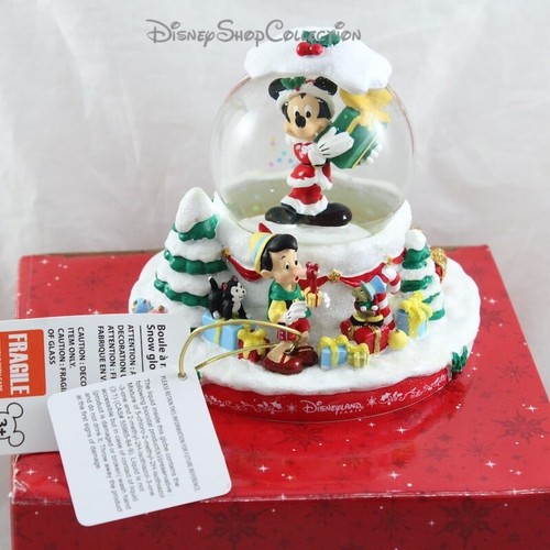 Snow globe mickey pinocchio - snow,
