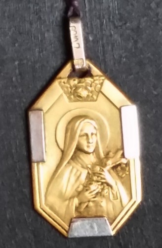 Médaille plaqué argent - plaqué, et