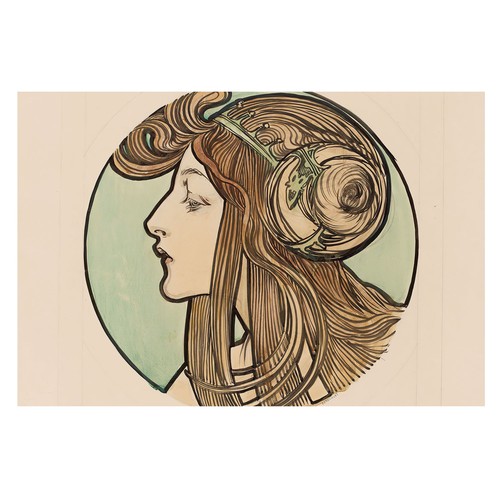 Papier peint intissé design - peint,
